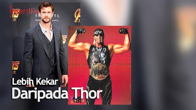 Lebih Kekar dari Thor, Chris Hemsworth Siap Perankan Hulk Hogan di Film Biopiknya