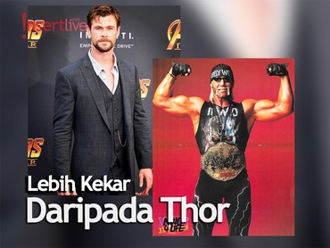 Lebih Kekar dari Thor, Chris Hemsworth Siap Perankan Hulk Hogan di Film Biopiknya