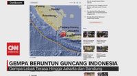 VIDEO: Gempa Beruntun Guncang Indonesia, Ini Kata BMKG