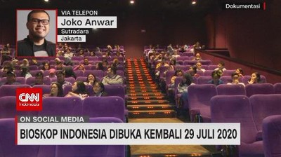 VIDEO: Bioskop Indonesia Dibuka Kembali, Ini Kata Joko Anwar