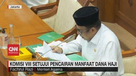 VIDEO: Komisi VIII Setujui Pencairan Manfaat Dana Haji
