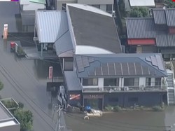 Melihat dari Udara Banjir di Jepang yang Menelan Korban