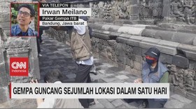 VIDEO: Gempa Guncang Sejumlah Lokasi Dalam 1 Hari