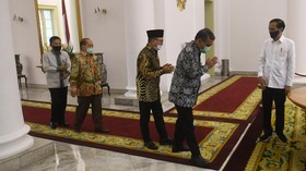 Istana Perketat Protokol Kesehatan, Tamu Jokowi Harus Swab