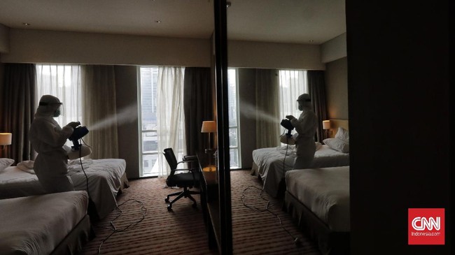 Sedikitnya 27 hotel di Jakarta bersedia menjadi tempat isolasi pasien Covid-19 gejala ringan. Ada ribuan kamar hotel yang bisa digunakan untuk isolasi.