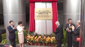 VIDEO: China Pamer Kantor Intelijen di Hong Kong