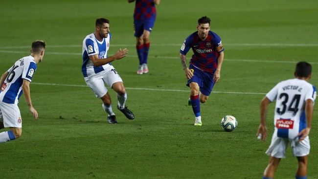Keputusan Lionel Messi pergi dari Barcelona membuat banyak pihak antusias ikut membicarakan masa depan, termasuk tim-tim MotoGP.