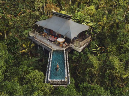 7 Sudut Indah Capella Ubud, Hotel Terbaik Dunia Dibangun di Tengah Hutan