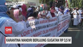 VIDEO: Karantina Mandiri Berujung Gugatan Rp 3,5 M