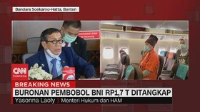 VIDEO: Yasonna Ceritakan Proses Penangkapan Maria Lumowa