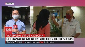 VIDEO: Pegawai Kemendikbud Positif Covid-19