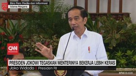 VIDEO: Presiden Tegaskan Menterinya Bekerja Lebih Keras