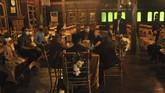 SIMULASI RESEPSI PERNIKAHAN NORMAL BARU Simulasi prosesi akad nikah yang menerapkan protokol kesehatan di Gedung Rumah Limas Palembang, Sumsel, Rabu (8/7/2020). Simulasi tersebut guna memberikan gambaran sekaligus mengedukasi para calon pengantin beserta keluarga dan undangan terkait pelaksanaan pernikahan pada era normal baru. ANTARA FOTO/Feny Selly/aww.
