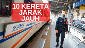 VIDEO: Per 10 Juli, KAI Operasikan 10 Kereta Api Jarak Jauh
