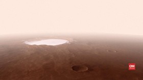 VIDEO: Melihat Kawah Es di Mars