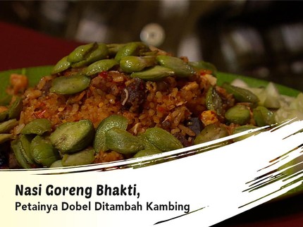 Nasi Goreng Bhakti, Petainya Dobel Ditambah Kambing