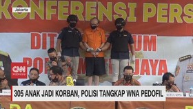 VIDEO: 305 Anak Jadi Korban, Polisi Tangkap WNA Pedofil
