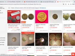 Ini Spesifikasi Koin Gopek yang Harganya Dipatok Ratusan Juta