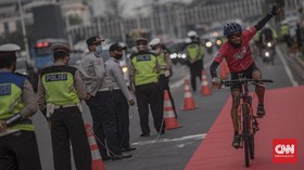 Sanksi Pesepeda Masuk Tol, Polisi Tunggu Laporan Jasa Marga