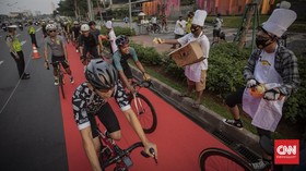 Anies Usul Sepeda Model Road Bike Boleh Masuk Tol Dalam Kota