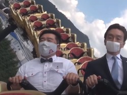 Pengelola Roller Coaster Ini Minta Pengunjung Senyum Ketimbang Teriak