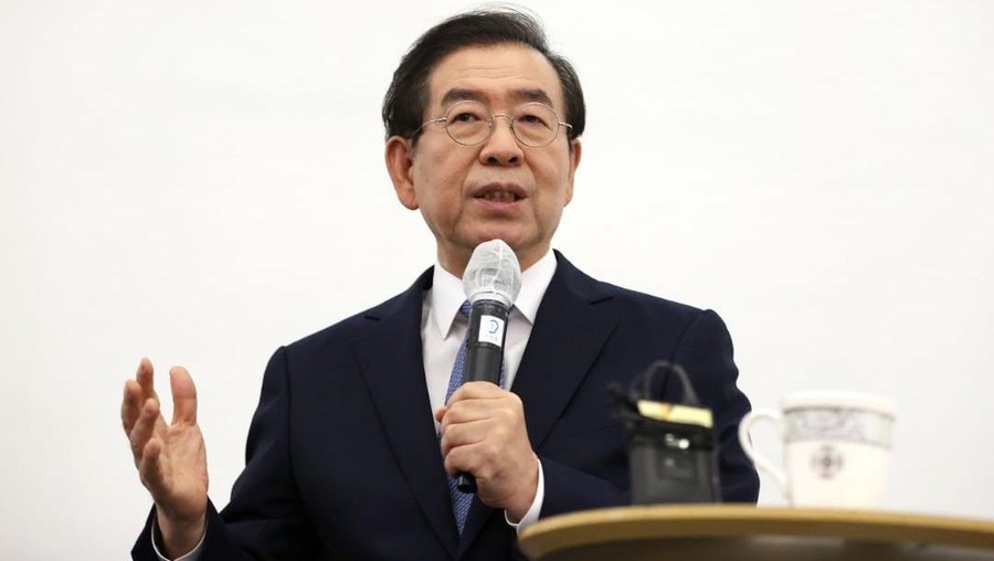 Park Won Soon, wali kota Seoul yang ditemukan tewas di pegunungan.