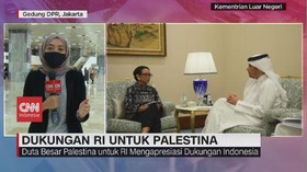 VIDEO: RI Dukung Palestina Tolak Rencana Aneksasi Israel