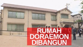 VIDEO: Rumah Komikus Doraemon dan Astro Boy Dibangun Kembali