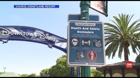 VIDEO: Kembali Buka, Downtown Disney Diserbu Wisatawan