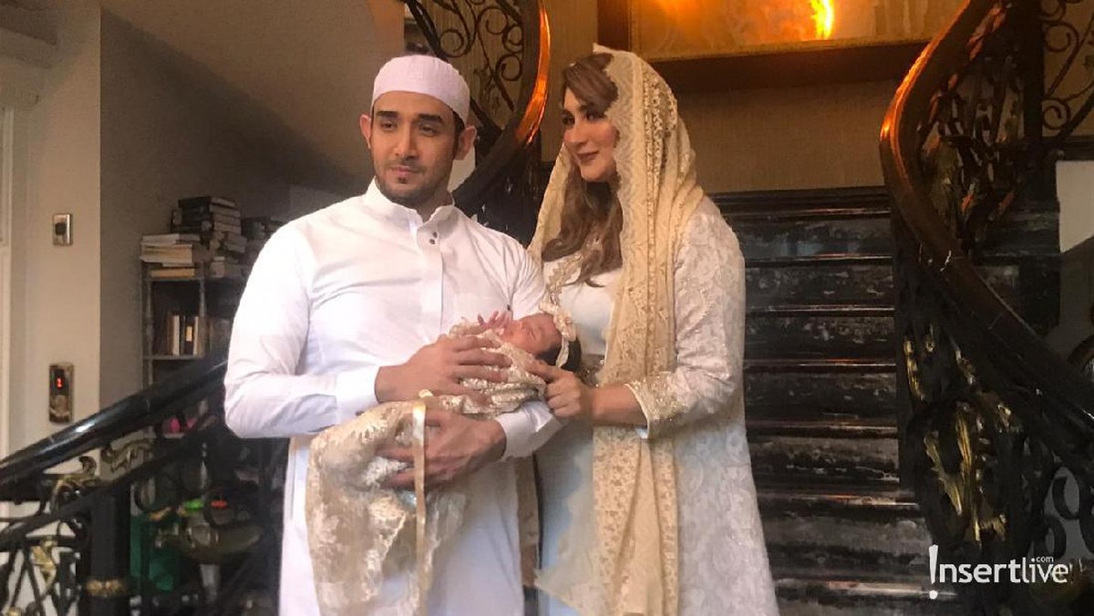 5 Momen Aqiqah Anak Tania Nadira dan Abdullah Alwi