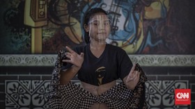FOTO: Kibas Selendang Sanggar Tari Tak Mati Ditelan Pandemi