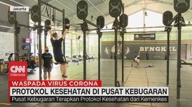 VIDEO: Protokol Kesehatan di Pusat Kebugaran