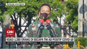 VIDEO: KSAD: 1.280 Orang di Secapa TNI AD Positif Covid-19