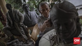 FOTO: Maestro Patung Realis dari Tanah Indonesia