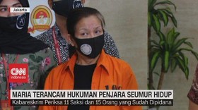 VIDEO: Maria Lumowa Terancam Hukuman Penjara Seumur Hidup