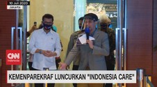 VIDEO: Kemenparekraf Luncurkan 'Indonesia Care'