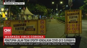 VIDEO: Tutup jalan Tidak Efektif Atasi Covid-19 di Surabaya