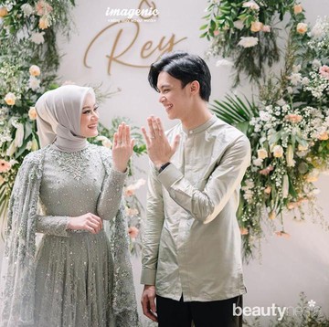 Manisnya Perjalanan Cinta Dinda Hauw dan Rey Mbayang Lewat Taaruf