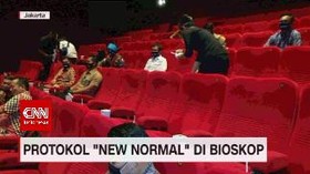 VIDEO: Protokol New Normal di Bioskop