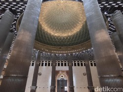 Masjid Istiqlal Makin Canggih dengan Teknologi Smart Lighting