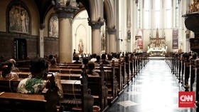 Katedral Jakarta Gelar Misa Tatap Muka Mulai 25 Agustus