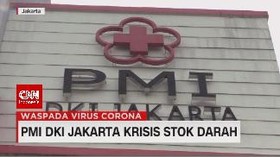 VIDEO: PMI DKI Jakarta Krisis Stok Darah