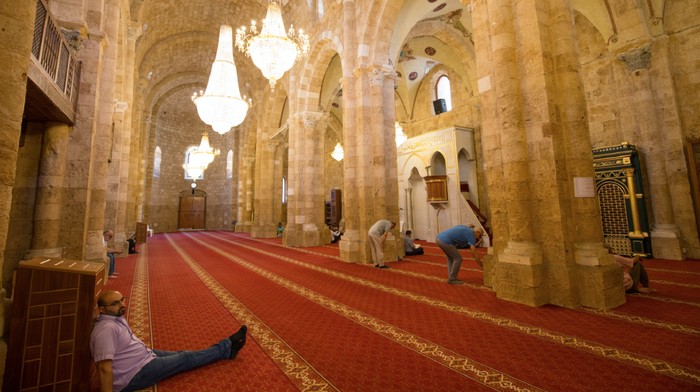 Al-Omari Grand Mosque in downtown Beirut
