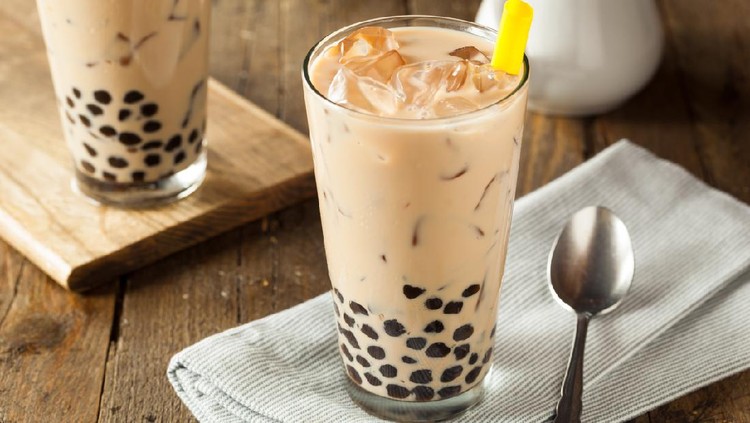 Raw Dry Organic Tapioca Pearl Balls in a Bowl