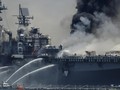 FOTO: Kapal Perang AS Meledak Puluhan Orang Terluka