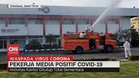 VIDEO: Puluhan Pekerja Media di Surabaya Positif Covid-19
