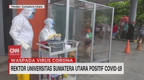 VIDEO: Rektor Universitas Sumatera Utara Positif Covid-19