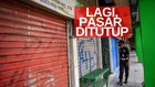 VIDEO: 41 Pedagang Positif Covid, Pasar Cempaka Putih Ditutup