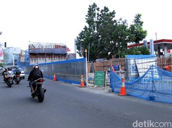 Pembangunan Fly Over, Jalan Ahmad Yani Ditutup Saat Malam Hari