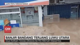 VIDEO: Banjir Bandang Terjang Masamba Luwu Utara